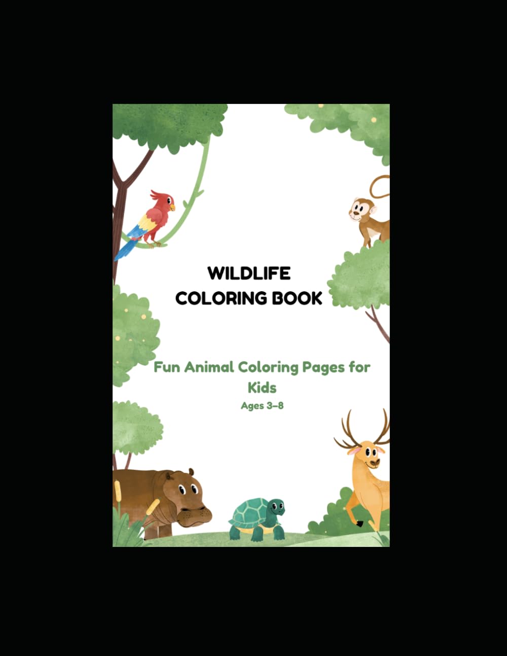 Wildlife Coloring Book