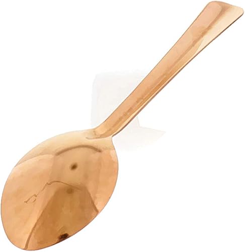 Miniatura 2 de Cheftor Pure Solid 100% Cobre 6 pulgadas Cuchara Vajilla Clásica Utensilios Tradicionales Cocina Comedor Accesorio Ayurveda Salud