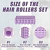 Hair-RollersSmilco-12-Pcs-Plastic-Snap-on-Hair-Rollers-Curlers-for-Hairdressing-Styling-Hair-Salo-25-cm Hair Rollers,Smilco 12 Pcs Plastic Snap on Hair Rollers Curlers for Hairdressing Styling Hair Salo (2.5 cm)