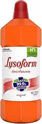 Lysoform Original, Desinfetante Líquido, Limpeza Pesada e Eficiente,1L