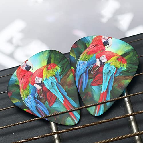 Ensemble de 12 médiators de guitare perroquets bicolores pour guitare acoustique, guitare électrique, contrebasse… - Les Beatles, Paul McCartney, John Lennon, RIngo Starr, George Harrison Ensemble de 12 médiators de guitare perroquets bicolores pour guitare acoustique, guitare électrique, contrebasse… – Image 8