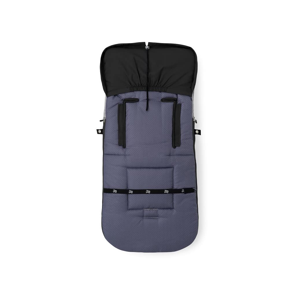 Interbaby 10024-08 - Saco de abrigo universal, Negro