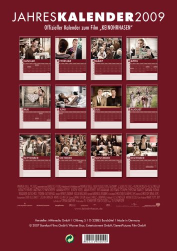 Preisvergleich Produktbild Keinohrhasen Jahreskalender 2009
