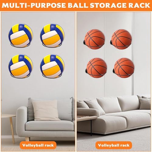 Support pour basket-ball en métal solide avec fixation murale - 5