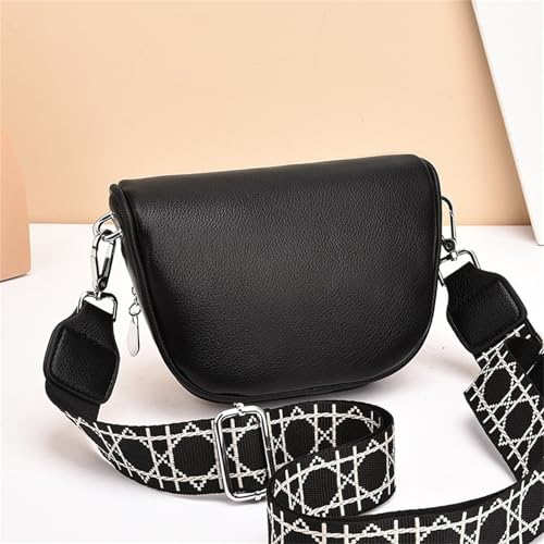 Image of Leather Fanny Pack Bag for Women, PU Leather Belt Bag Chest Purse Fashionable Crossbody Waist Bags Handbag for Everyday Use Trip Walking Hiking