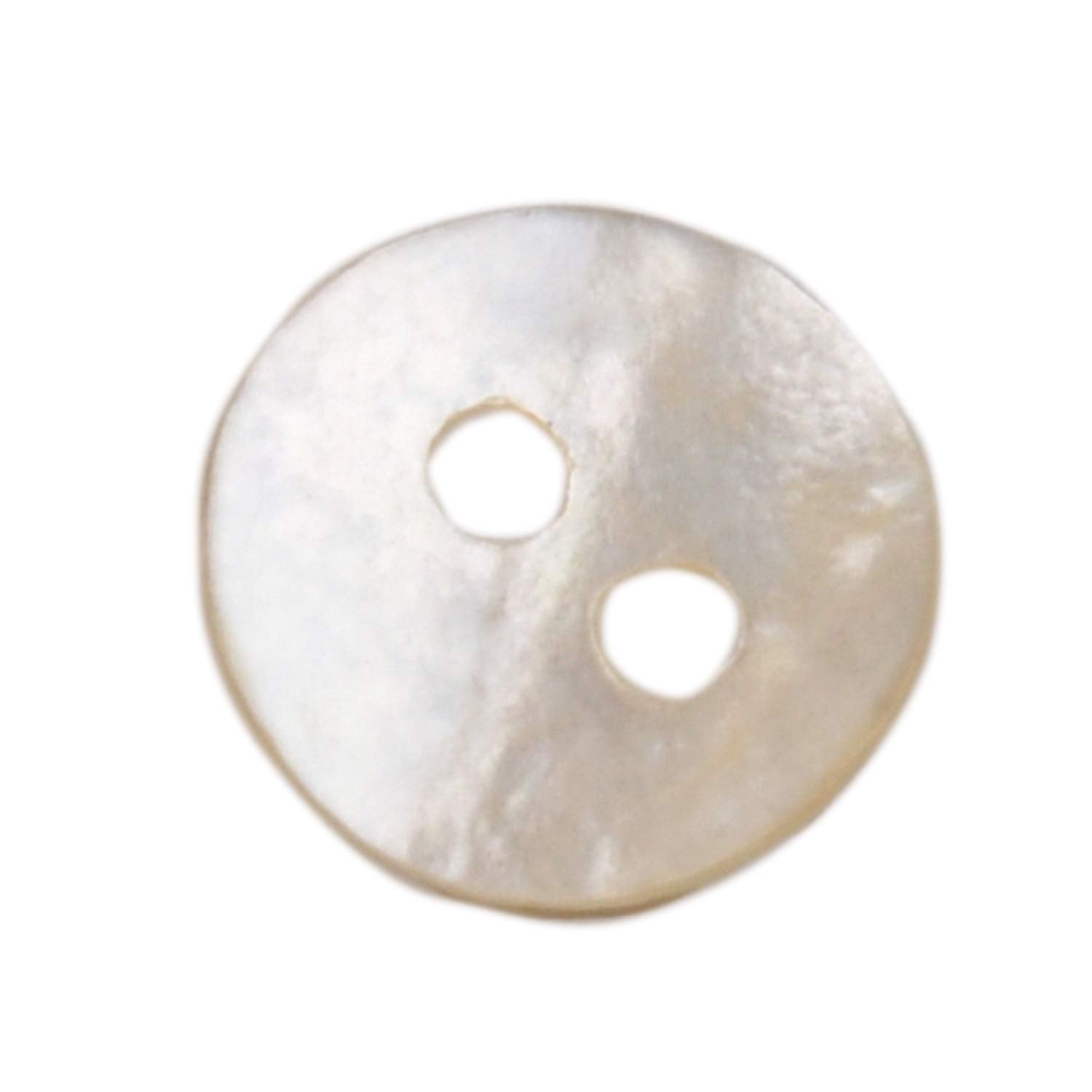 100 Perles Bouton Nacre Coquillage Forme Fleur 15mm – DIY Création Bijoux