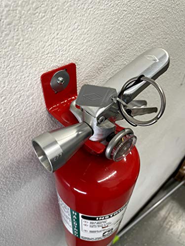 Amerex Fork Style Wall Mount Hanger Bracket 5lb 10lb Fire Extinguisher Hook With Washer And Anchor