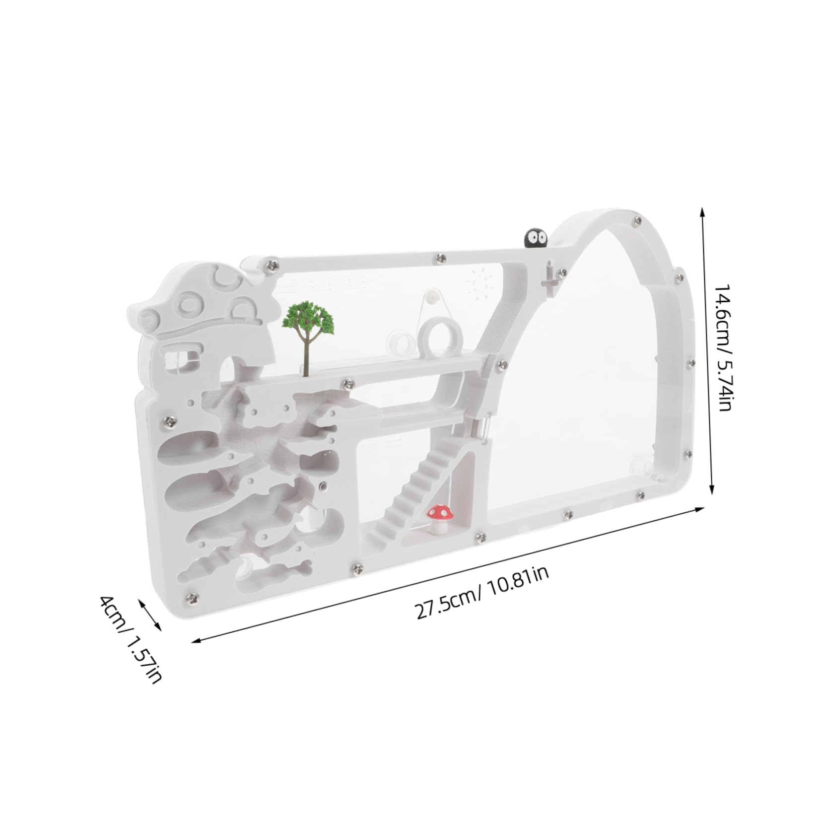Ameisenwache Burg Jede Farm Ameisen Terrarium Ameisen Formicarium Sandburg Ameisenhaus Ameisennest Ameisenlebensräume Abs
