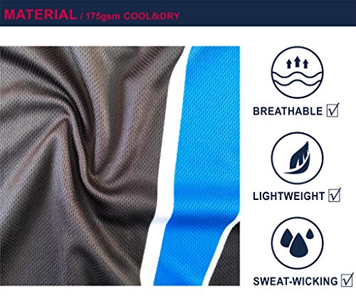 US SPORTS UNIFORMS Men/Women/Kids Basketball Jerseys Digital Printing Uniforms Custom Made, 216_01 Men Medium - Thumbnail 4