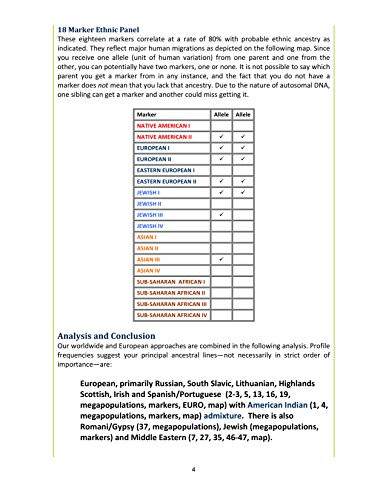 Native American Dna Fingerprint Plus Test #TOP6