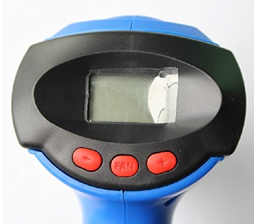 Pistolet à air chaud 2000W pour décaper sans brûler le bois avec écran LCD