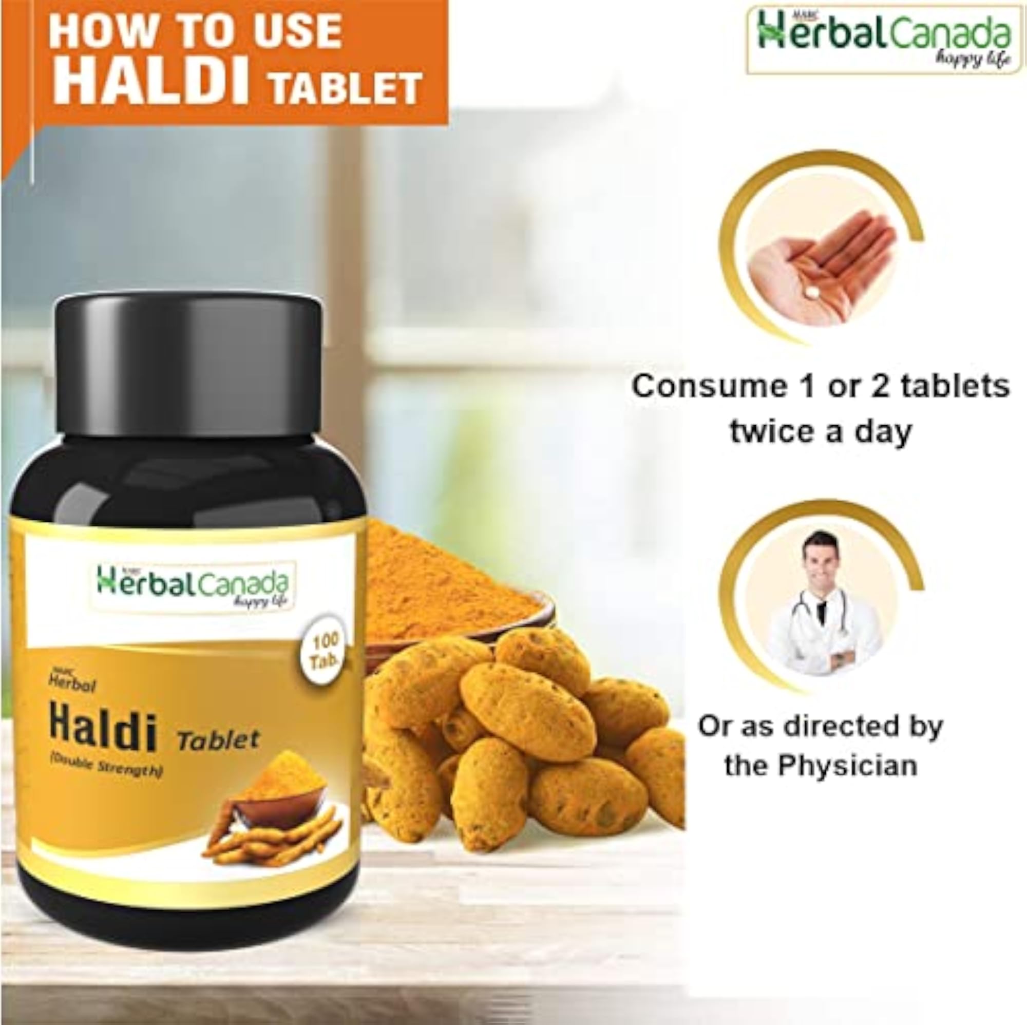 Arjuna & Haldi Natural Combo for Immunity Boost