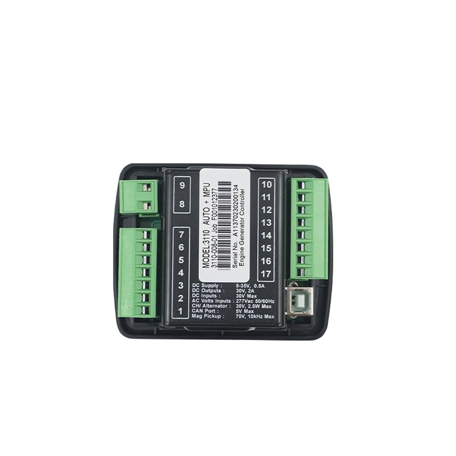 DSE3110 Diesel Generator Controller Control Module Remote Monitoring Panel Can Replace 3110 MPU(Original DSE3110)