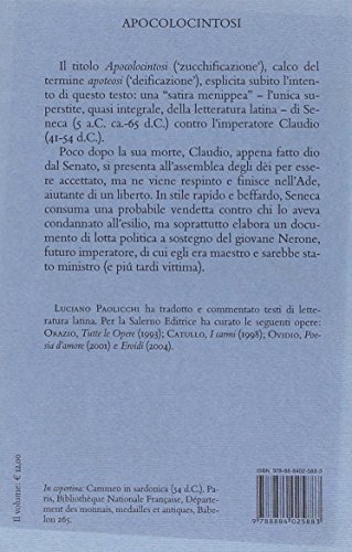 Apocolocintosi. Satira di un'apoteosi