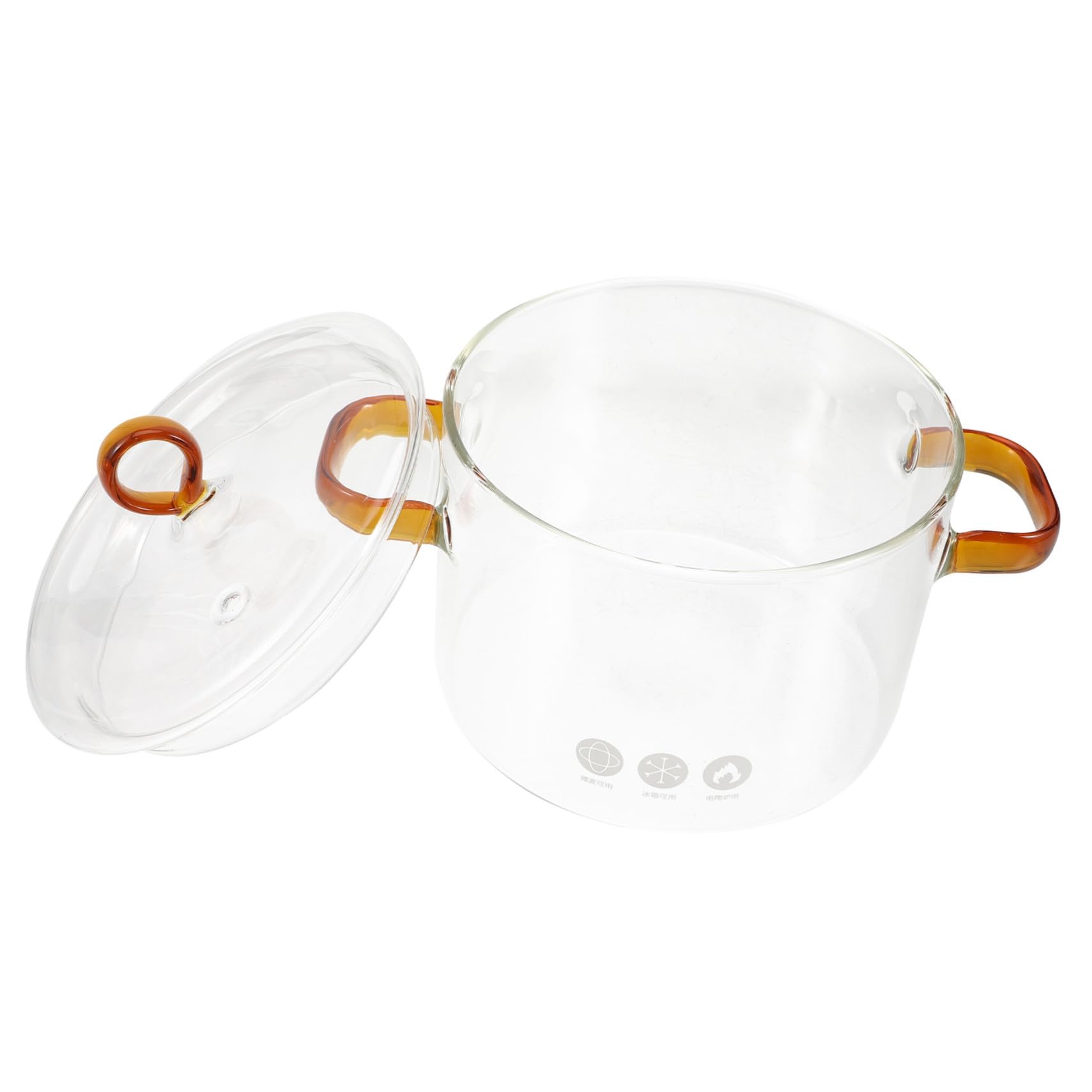 Cocotte en verre borosilicate 1500 ml pour une cuisson sur table électrique conviviale