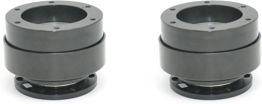 2pcs 70mm 6 Hole Racing Simulator Game Steering Wheel Quick Release Hub Adapter for M10 A/Euro Truck