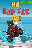 NO, BAD CAT, NO! STAGE 1 SHORT VOWELS: 6 BEGINNER READERS FOR KIDS IN KINDERGARTEN & 1ST GRADE (Bad Cat Phonics Adventures – Learn to Read Series Book 4)