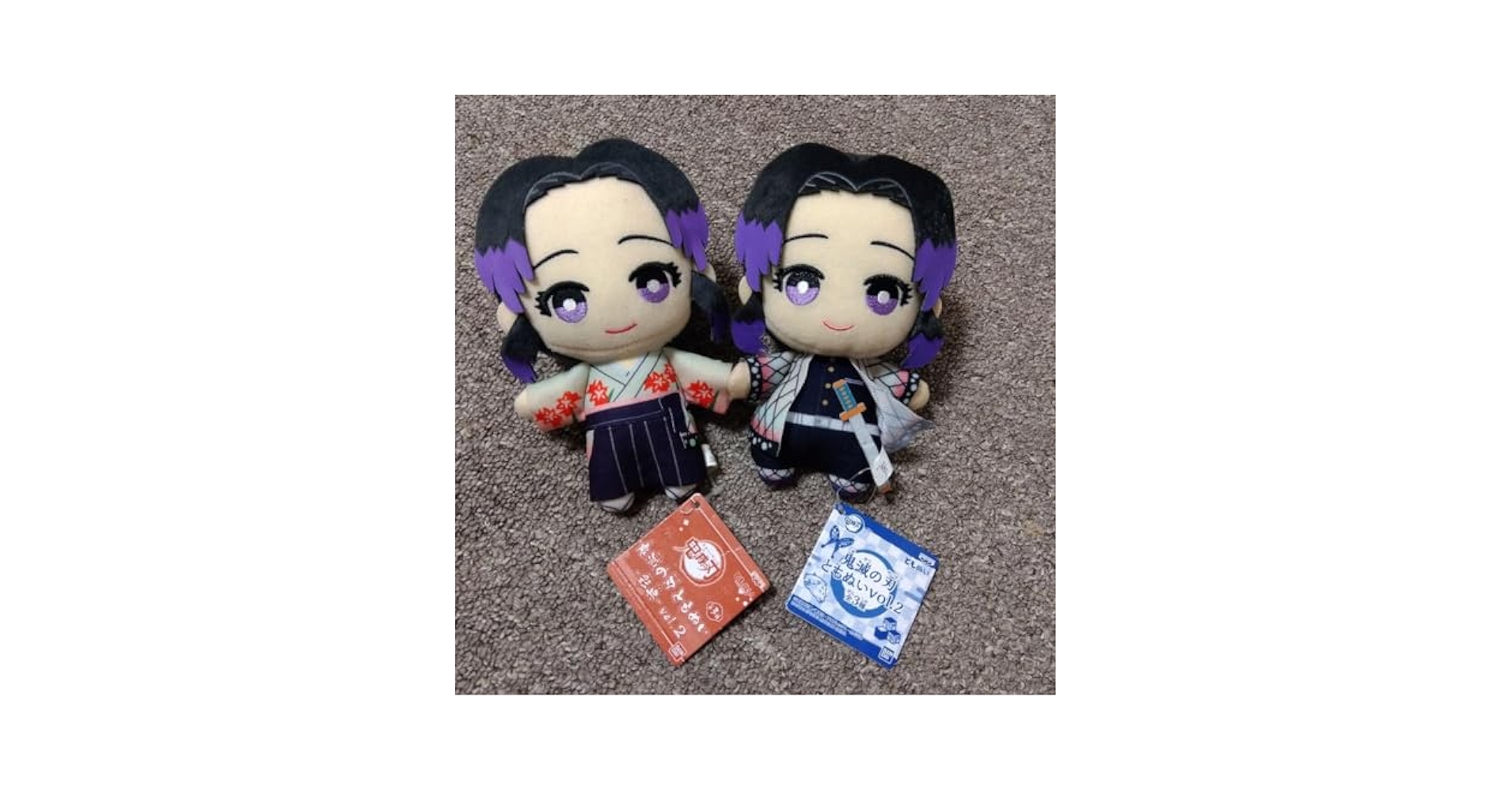 Amazon.co.jp: 鬼滅 ともぬい 胡蝶 しのぶ 彩典 IJT : おもちゃ