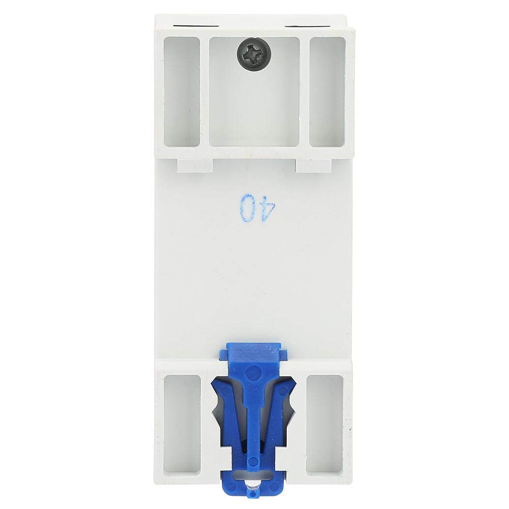 DEWIN Protecteur de Tension, Protecteur de Courant de Sous-tension Réglable Monophasé Intelligent 230VAC pour la Protection de la Maison (63A)