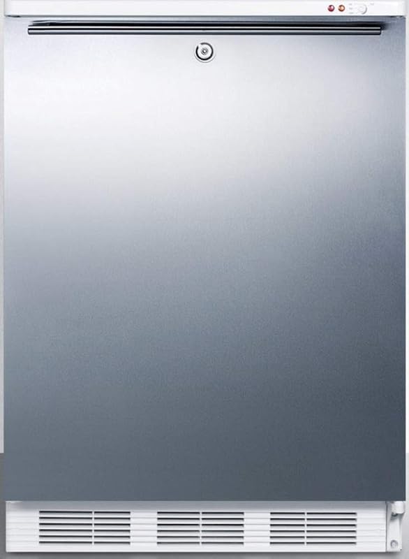 Summit VT65MLSSHH Upright Freezer, Stainless Steel — 1 of 4