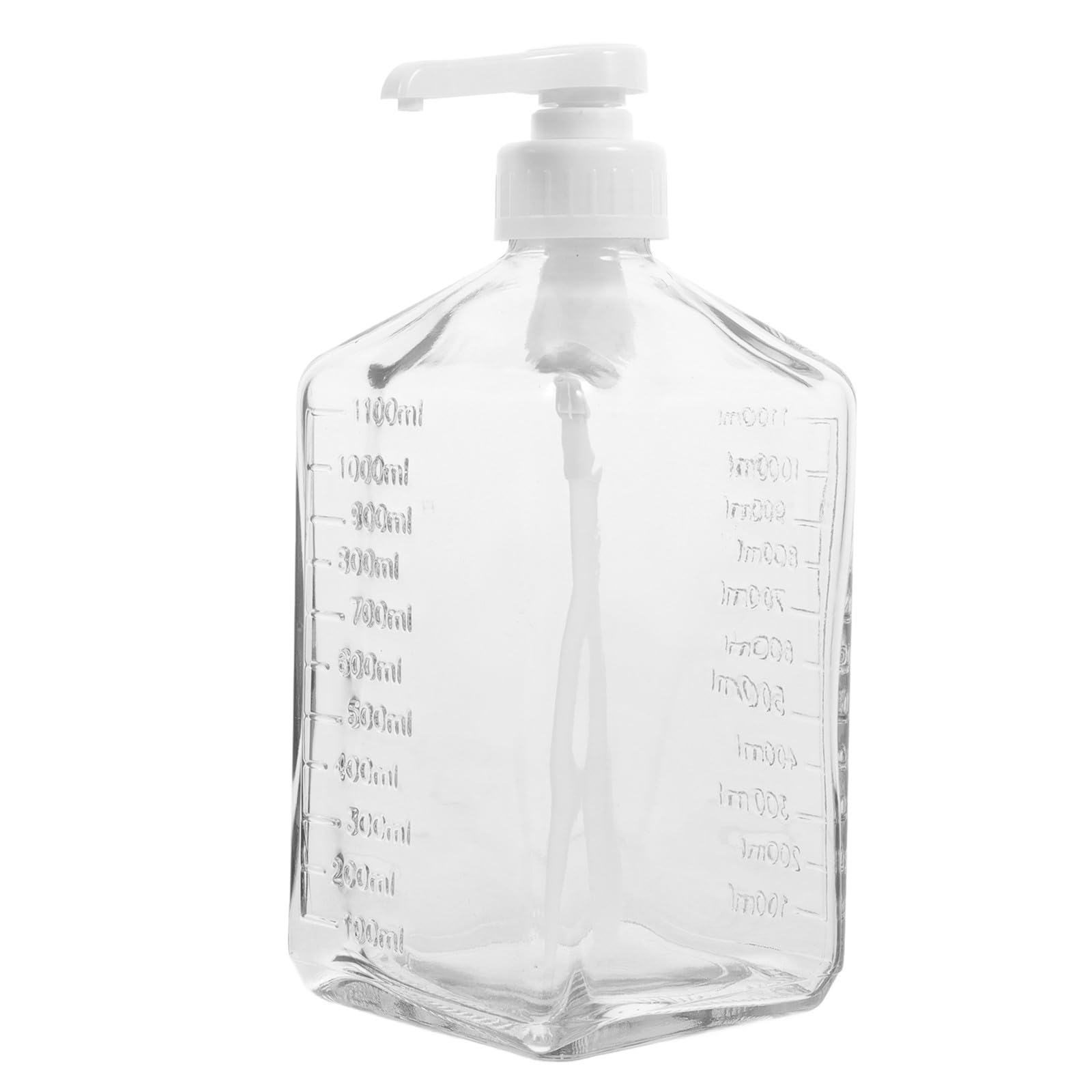 Distributeur à pompe pour bouteille de sirop en verre de 1100ml LABRIMP