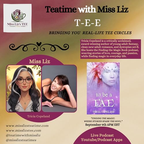 『Miss Liz's Serves Tricia Copeland “Finding the Magic: Stories of Love Courage and Passion』のカバーアート