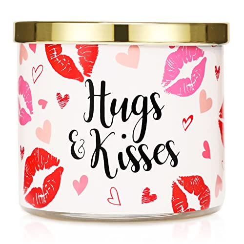 Valentine’s Day Rose Scented Candle 3‑Wick 14 oz