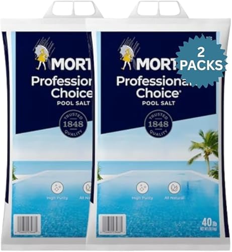 Professional’s Choice Pool Salt 40 lb, 2-Pack