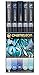 Produktbild Chameleon Art Products 5 permanente Alkohol-filzstifte Blautöne, 22x2x2