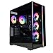 ICIFBTU Gaming PC, Intel 8-Core i7-10700F Processor, 16GB RAM, 1TB SSD, Desktop Computer with GeForce GT 610, WiFi 6, Bluetooth, Windows 11