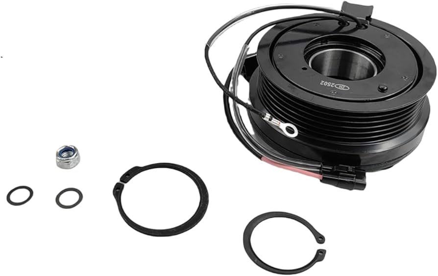 三菱 エアコンコンプレッサーマグネットクラッチ(新品) 日産（NISSAN） 新品 エアコン コンプレッサー マグネットクラッチ SET