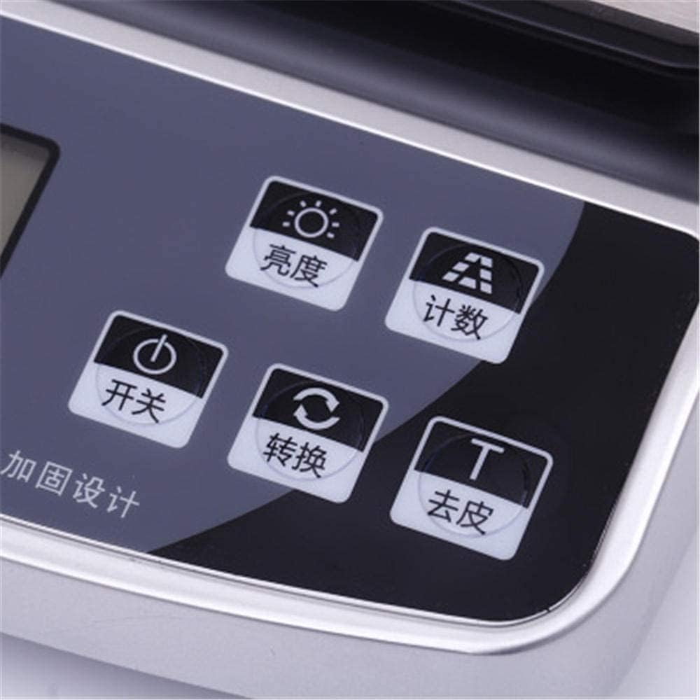Báscula de gramos portátil, Báscula electrónica de pesaje for café, repostería digital, recargable por USB, con enchufe y batería, duradera.