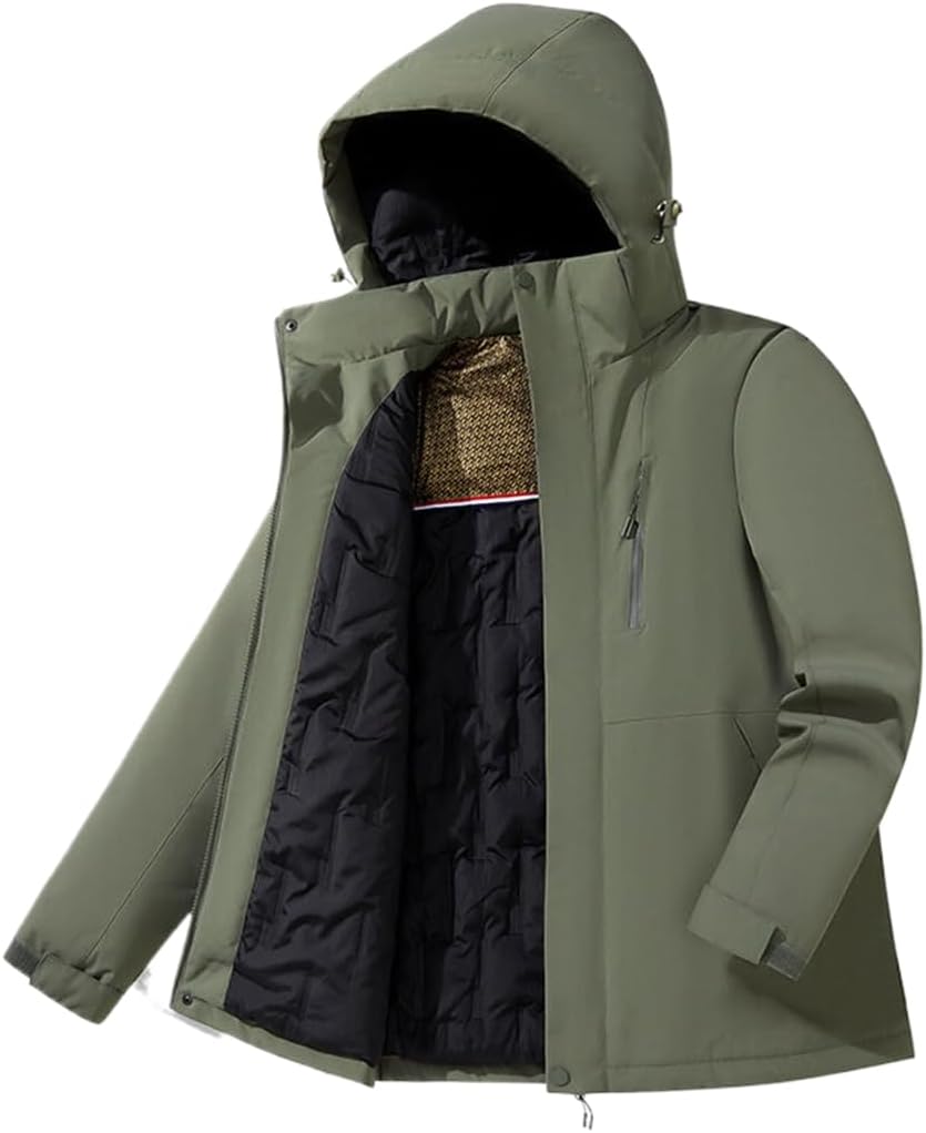 [一南] ダウンジャケット メンズ 中綿ジャケット レディース 防寒 柔らかい ダウンコート ショート フード付き 大きいサイズ 軽