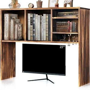 SZXDS Schreibtisch-Bücherregal aus Holz