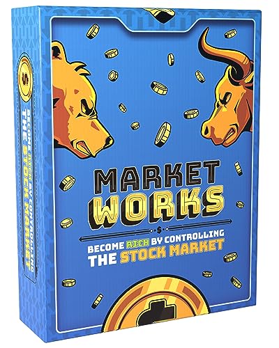 Market Works: The Ultimate Finance and Investment Strategy Card Game - Master Money Management in a Competitive Gameplay Experience