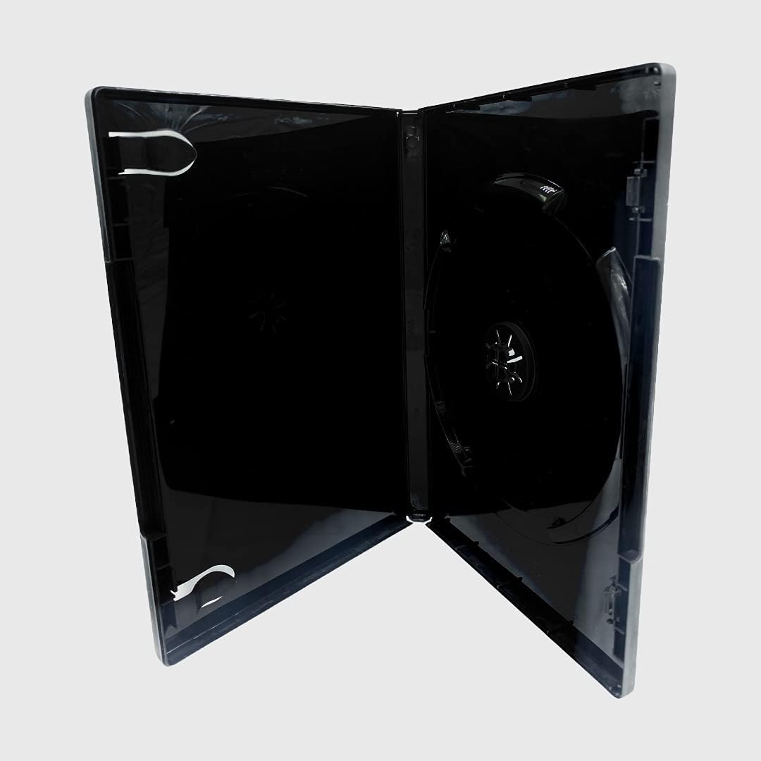 50 pezzi Amaray DVD Case Nero singola A-Ware