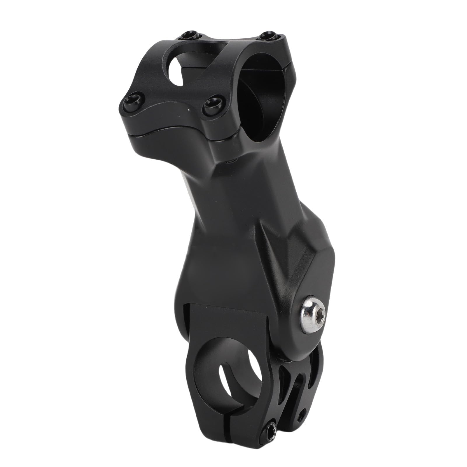 Wspornik Rowerowy 31,8 Mm, Czarny Amortyzujący Wspornik Kierownicy Rowerowej ze Stopu Aluminium, z łatwym Montażem do Rowerów Górskich Rower Szosowy Rower Turystyczny