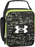 Under Armour Scrimmage Insulated Lunch Box, Broken Grid-Lima