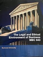 The Legal and Ethical Environment of Business 1259818470 Book Cover