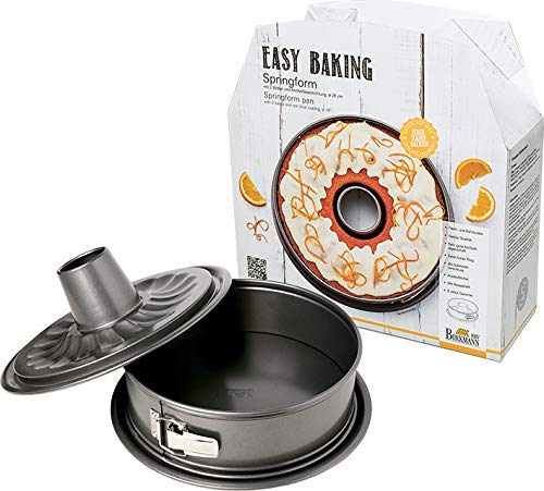 Birkmann "Easy Molde, Acero Inoxidable, Gris, 2 Piezas, 26 cm