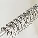RBEC Products Shower Curtain Rings, Polished Chrome - Set of 12