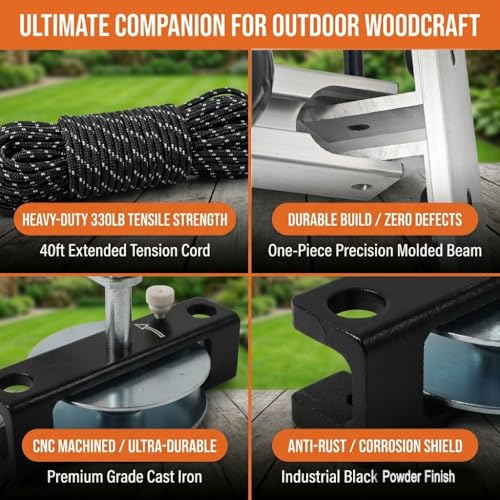 DISJEST Chainsaw Mill Winch Kit