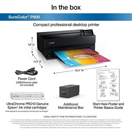 Image of Epson SureColor P900 17-Inch Photo Printer (Renewed)