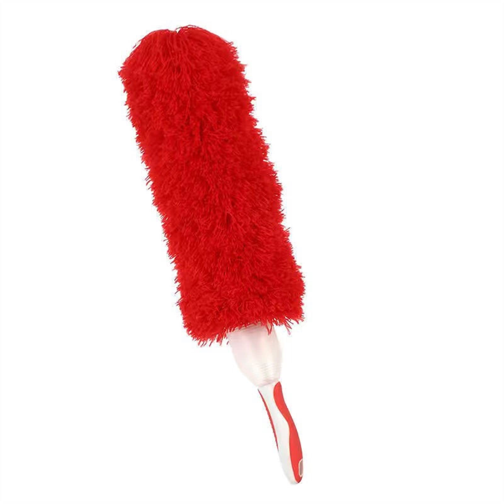 Ścierki do czyszczenia, ścierki ręczne z mikrofibry, zmywalne ściereczki kurzu mebli piór(Red)