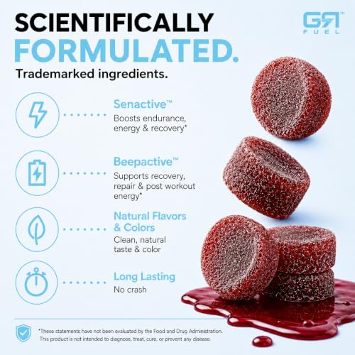 Image of Post Workout Gummies, Pomegranate Passion, 12 Packets (24 Serv)