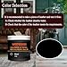 WERBME Leather Recoloring Balm & Color Restorer - Multipurpose Dye & Paint for Faded Leather Couches, Car Seats, Shoes | Fix Scratches on Clothing, Furniture & Accessories(Black)