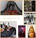 DEEPLAY 79 Inches x 360 Inches Halloween Creepy Cloth Cheesecloth, Spooky Halloween Decorations Outdoor Party Supplies Décor for Haunted House, Patio, Garden, Indoor Wall Windows