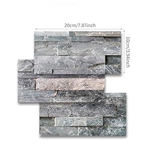 Keuken badkamer tegels stickers pvc behang imitatie donkergrijze baksteen zelfklevende badkamer keuken wandtegels trap sticker