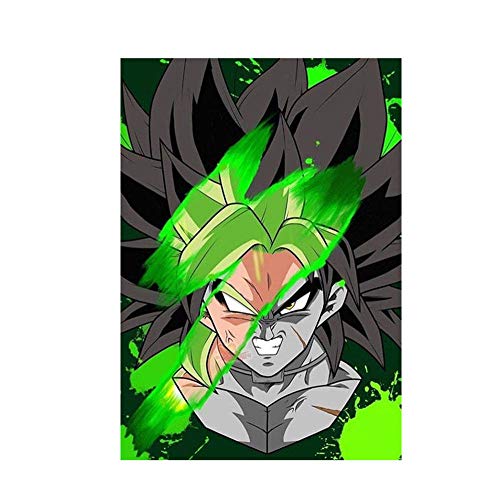 Kit De Pintura De Diamante Diy 5D Diamante Completo Anime Dragon Ball...