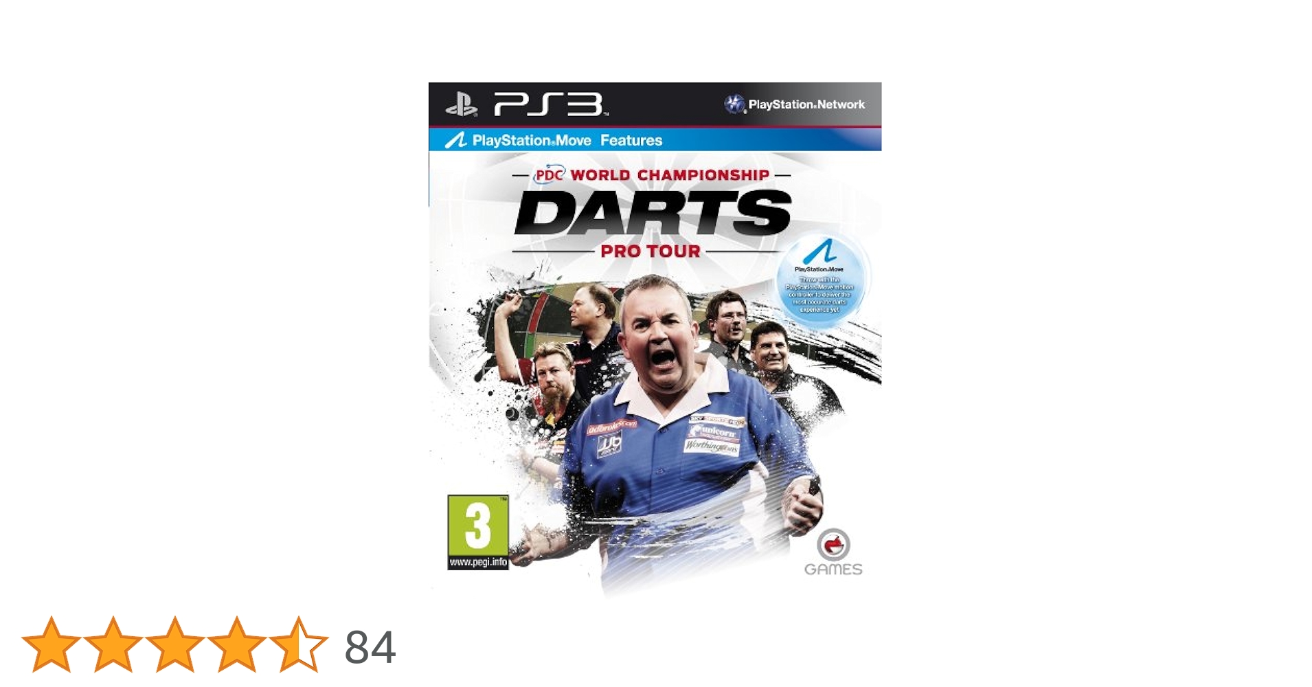 家庭用ゲームソフト PlayStation3 - PDC WORLD CHAMPIONSHIP DARTS PRO TOUR PDC World Championship Darts: Pro Tour (PS3 Move) Taylor vs